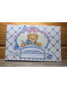 CR Gibson Lullaby Grandma's Brag Book/Box Holds 20 Photos Baby Pictures Family